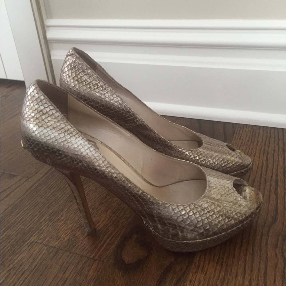Christian Dior Metallic Miss Dior Escarpin 12 Pumps 39.5 - Picture 3 of 11